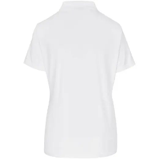 Ladies Aerogrid Golf Shirt White Back